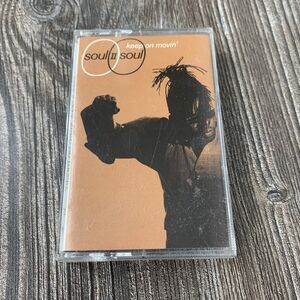 SOUL 2 SOUL Cassette Tape 80s Jazz Hip Hop KEEP ON MOVIN BACK TO LIFE